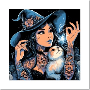 Witchy magic tricks Posters and Art